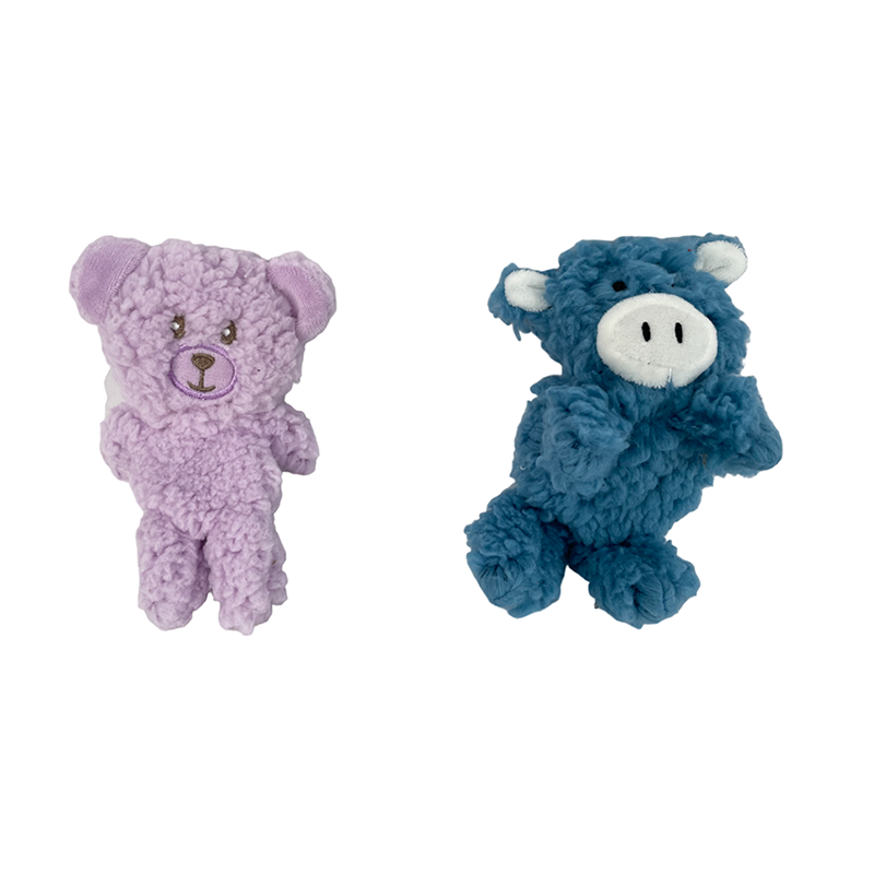 Mini Size Bear Pig Pet Toys Cute Dog Toy with Squeaker
