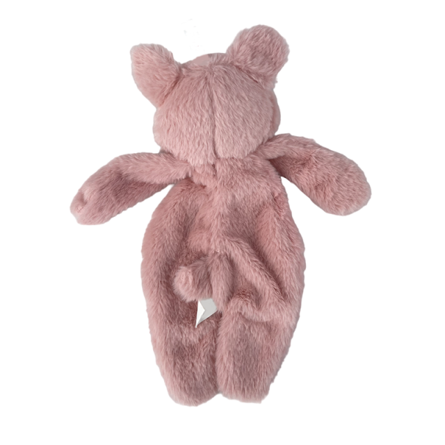 Soft Adorable Pink Pig Plush Cover Dog Toy with Crinkle Paper