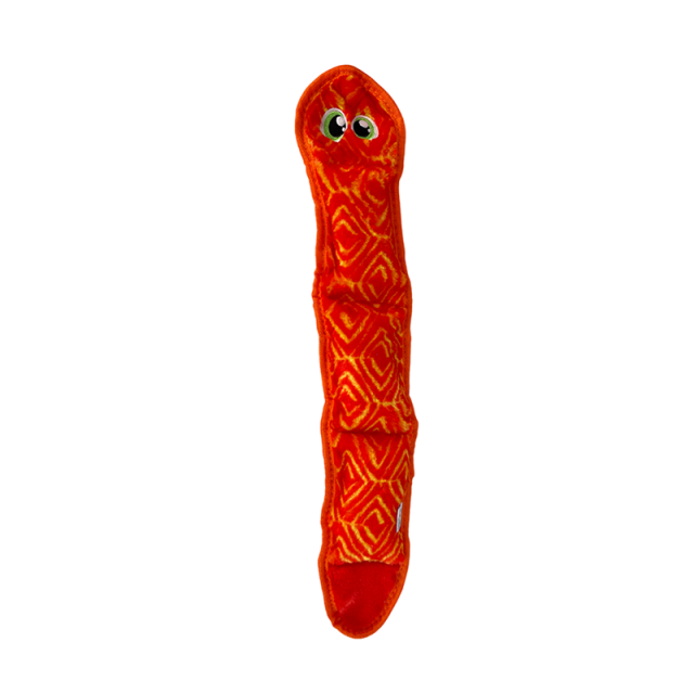 Long Snake Mat Dog Toy with Squeakers