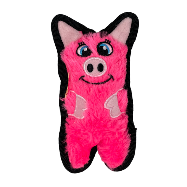 Small Pig Tear-resistant Dog Toy with Squeaker
