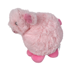 Round Pig Pink Adorable Pet Toy for Dog with Squeaker