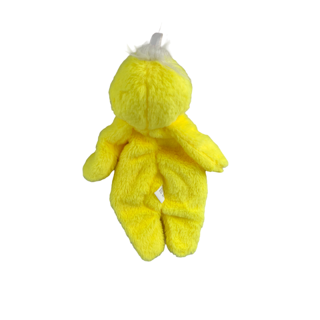 Soft Adorable Yellow Duck Plush Cover Dog Toy with Crinkle Paper