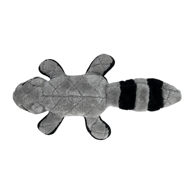 Wild Raccon Plush Dog Toy