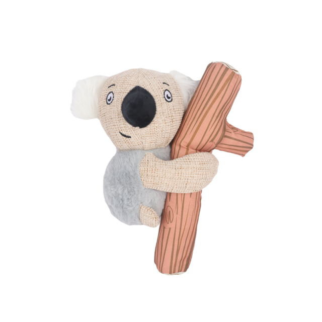 Koala Pet Chew Toy with Tree Branch
