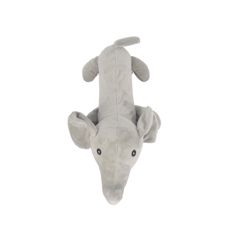 Elephant Cover with Removable Plastic Bottle Dog Toy