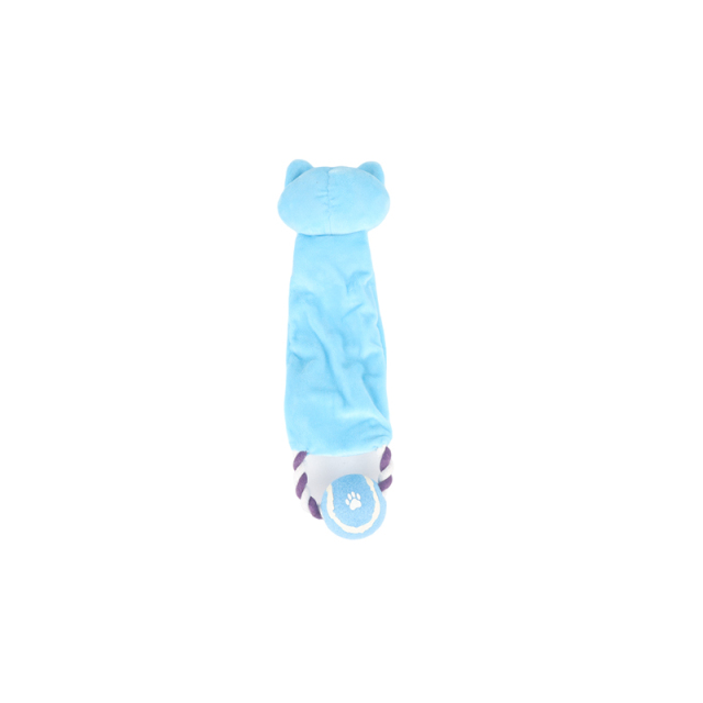 Chew Crinkle Rope Dog Toy - Cat