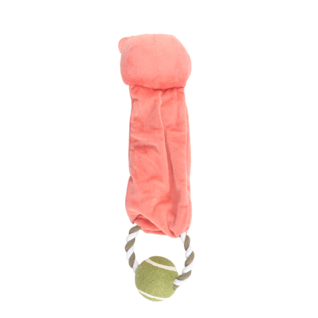 Chew Crinkle Rope Dog Toy - Owl