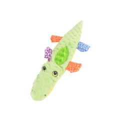 Crocodile Crinkle Dog Toy