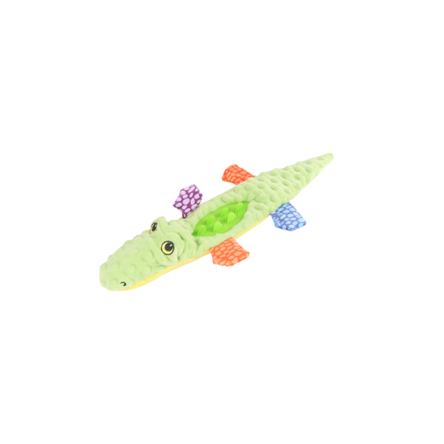 Crocodile Crinkle Dog Toy