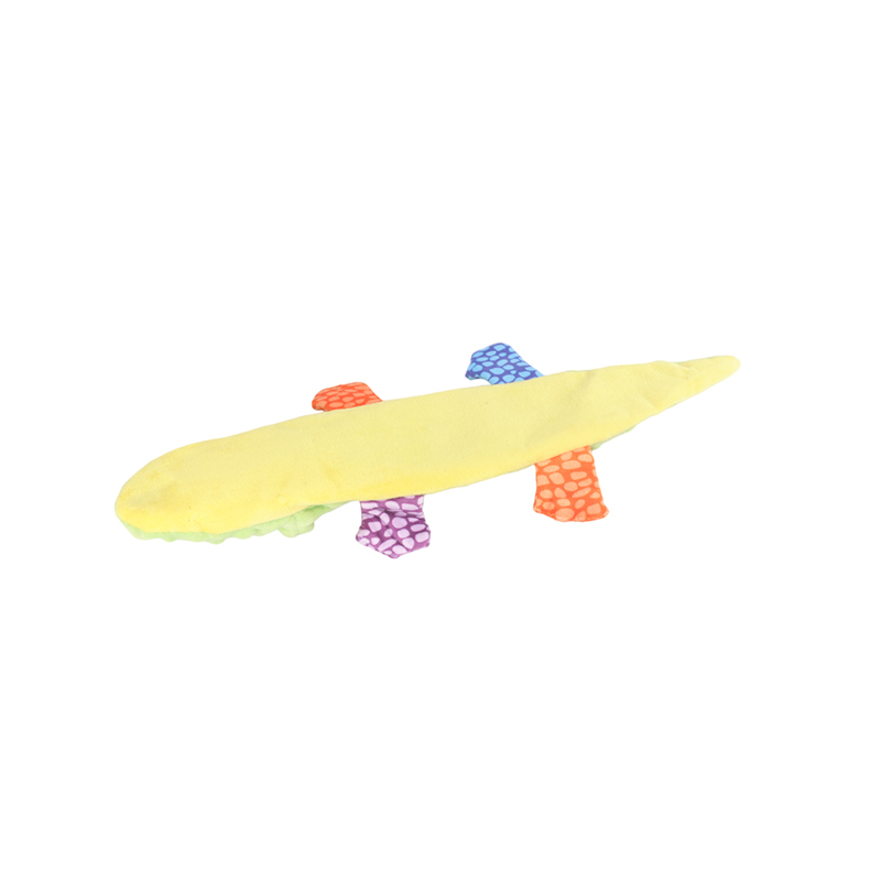 Crocodile Crinkle Dog Toy