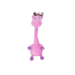 Long Neck Hippo Dog Toy with Squeaker