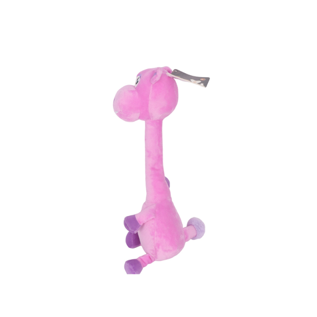 Long Neck Hippo Dog Toy with Squeaker