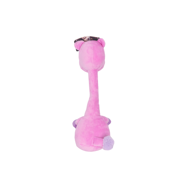 Long Neck Hippo Dog Toy with Squeaker