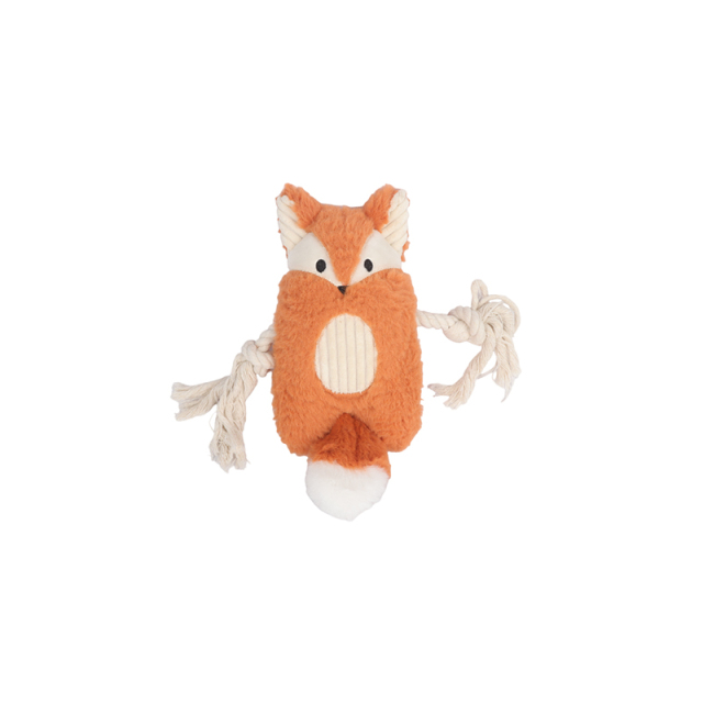 Durable Fox Pet Toys Puppy Chew Plush Toys
