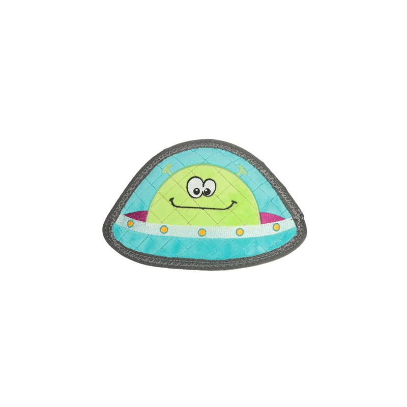 Durable Squeaky UFO Dog Chewing Toys for Aggressive Chewers