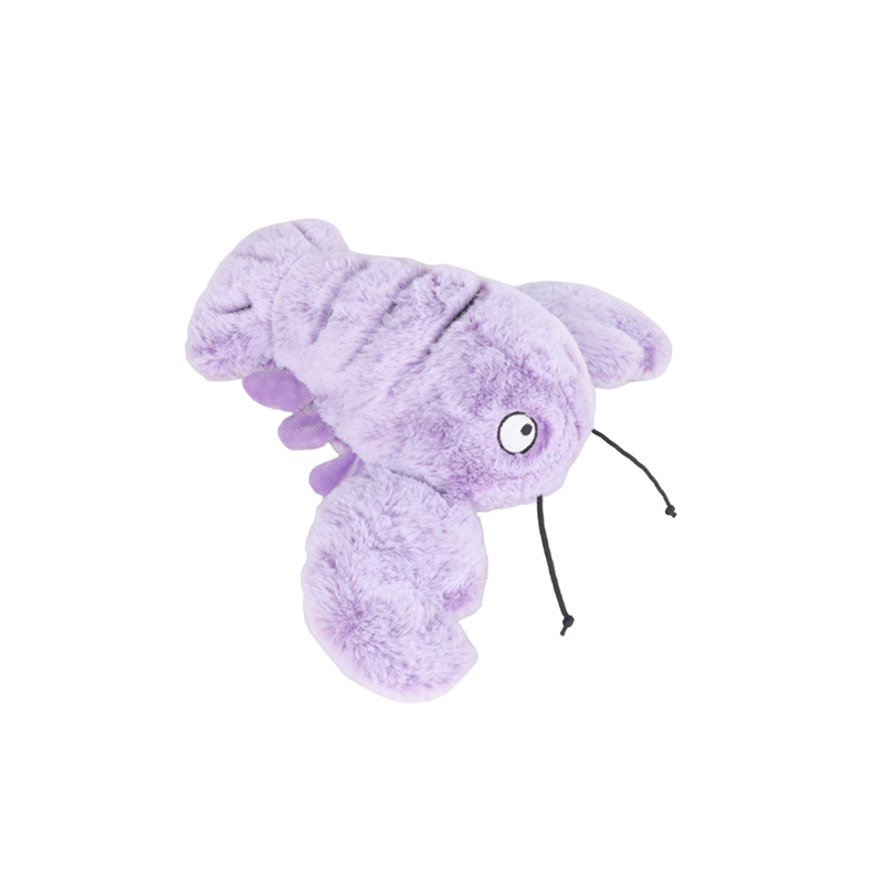 Lobster Plush Pet Toy Dog Toys with Squeaker