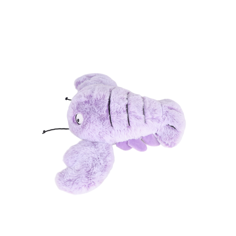 Lobster Plush Pet Toy Dog Toys with Squeaker