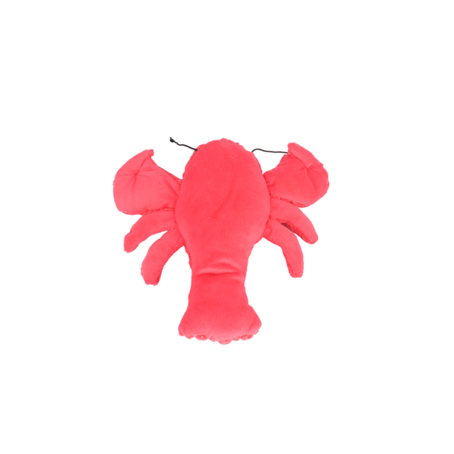 Red Lobster Pet Plush Toy with Squeaky