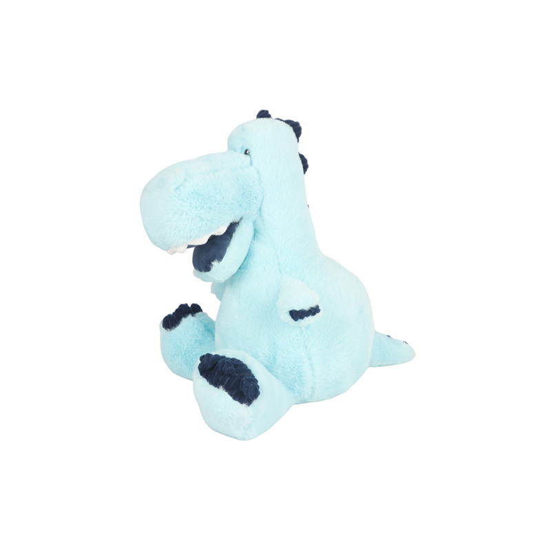Soft Stuffed Animals Blue Dinosaur Plush Toy for Adults Kids