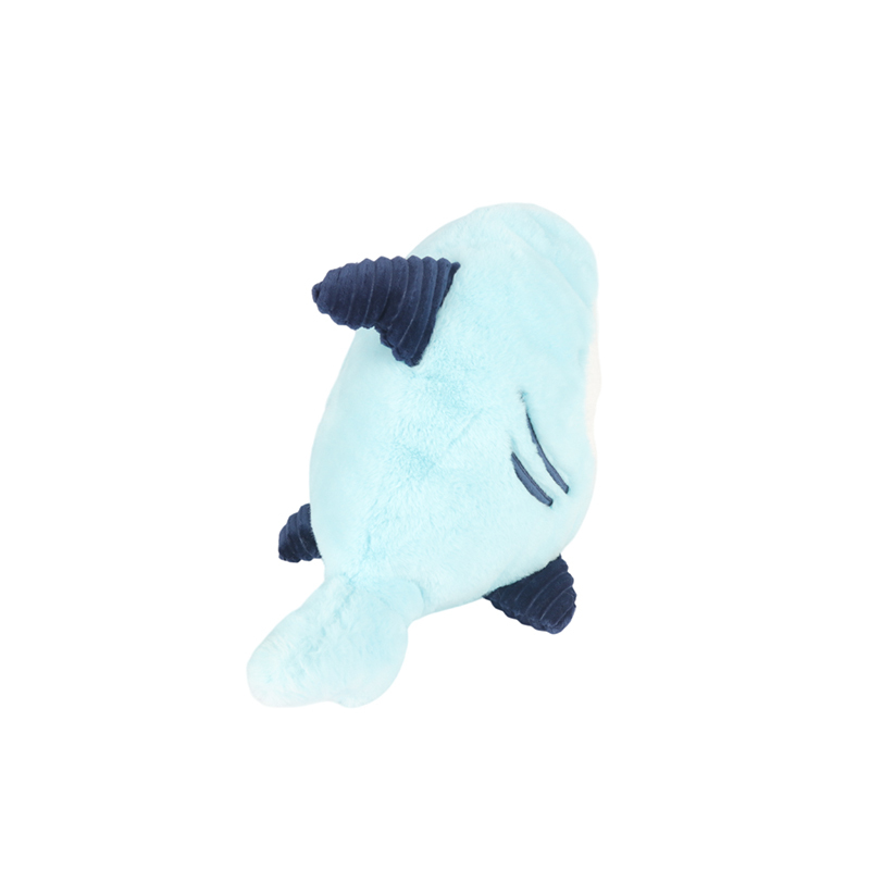 New Arrival Stylish Soft Blue Shark Plush Toy