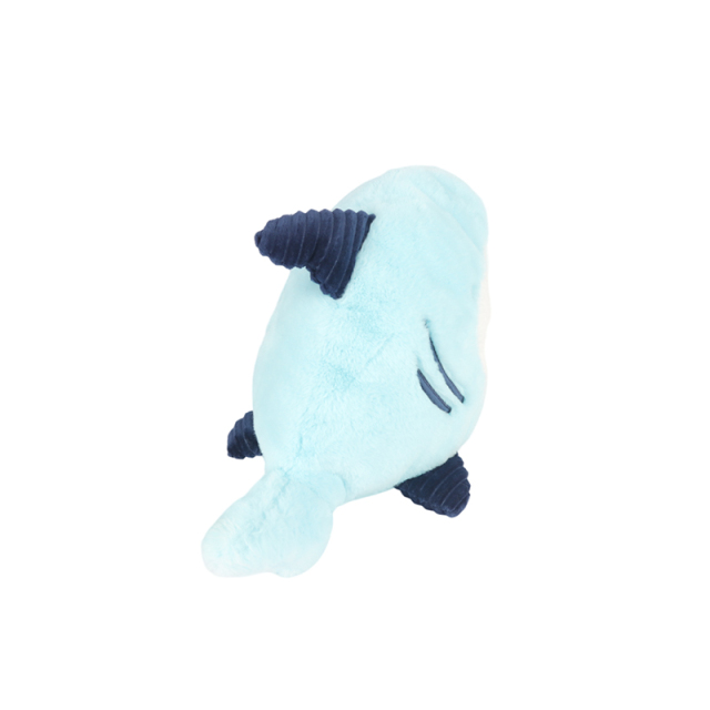 New Arrival Stylish Soft Blue Shark Plush Toy