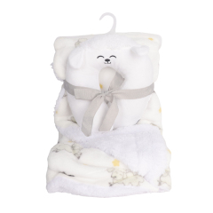 Baby Blanket with U-shaped Pillow