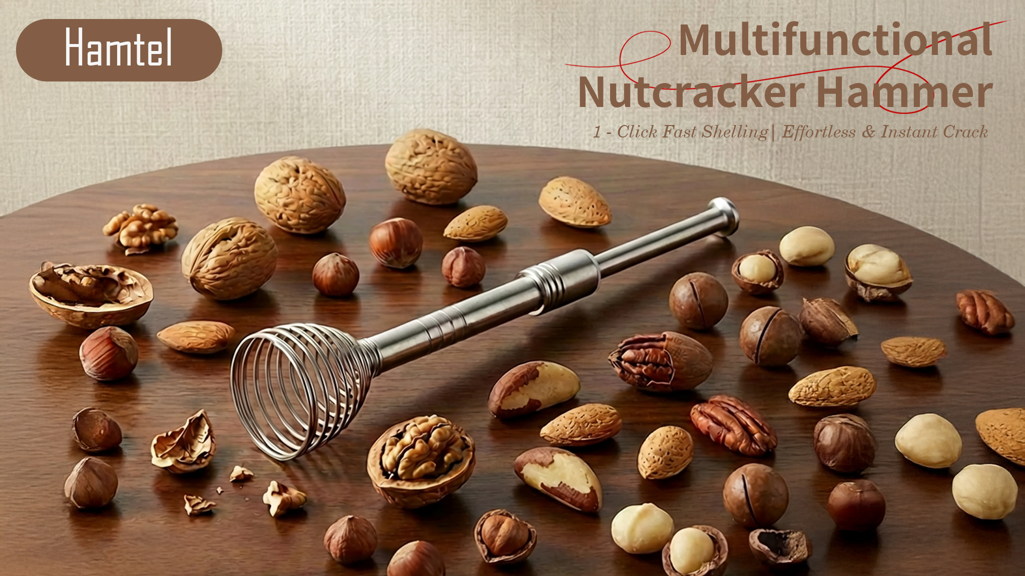 Hamtel: World’s First Impact-Driven Nutcracker Hammer