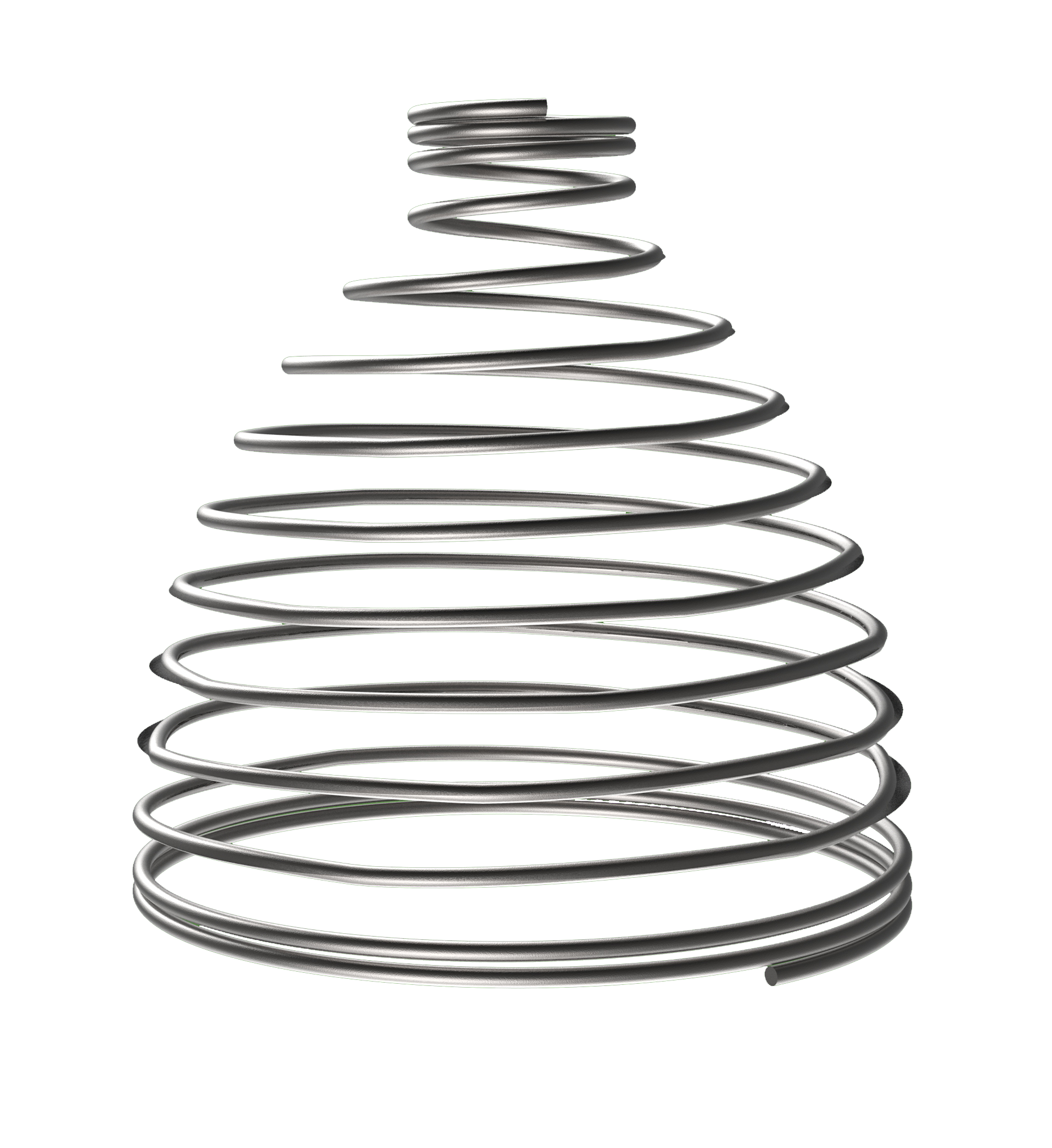 Pagoda-shaped Spring
