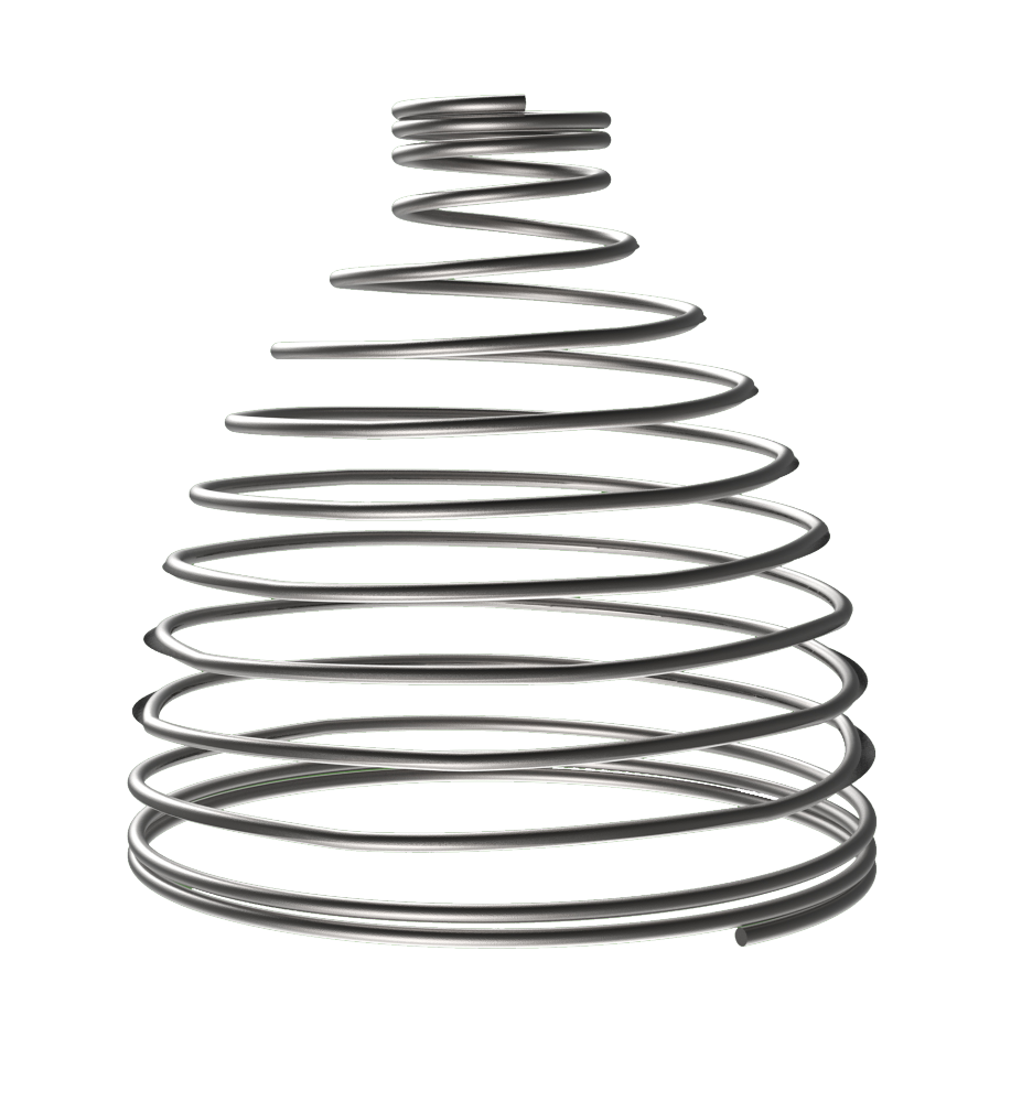 Pagoda-shaped Spring