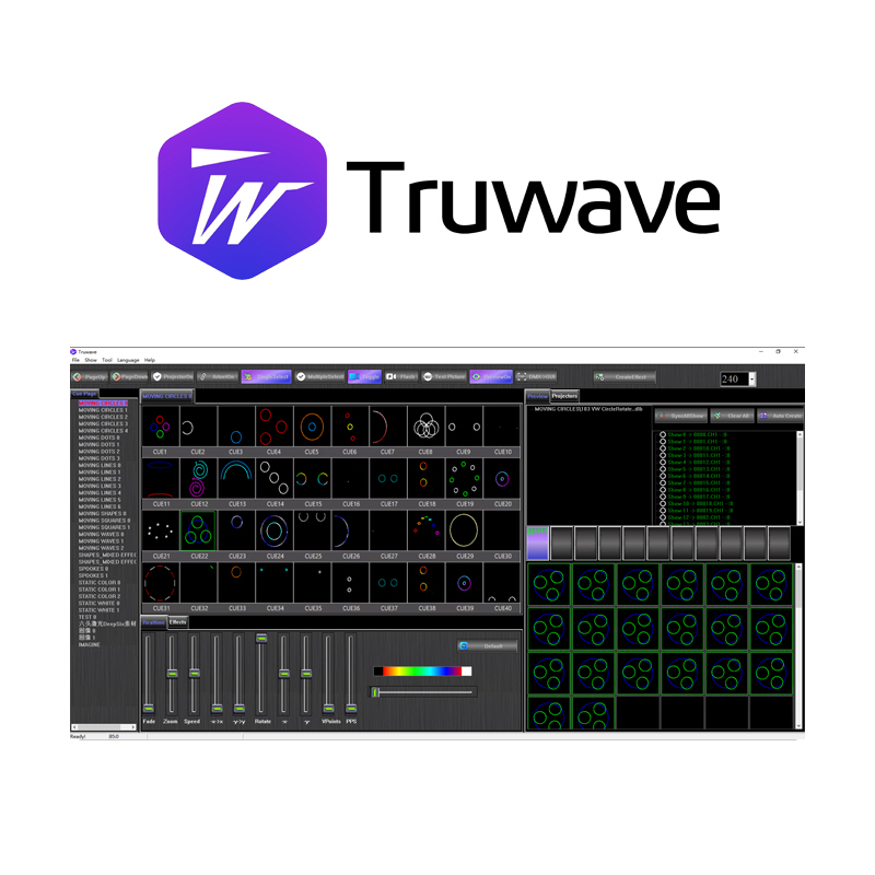 Free Truwave Advanced Laser Control Software-for stage performance, events and nightclub