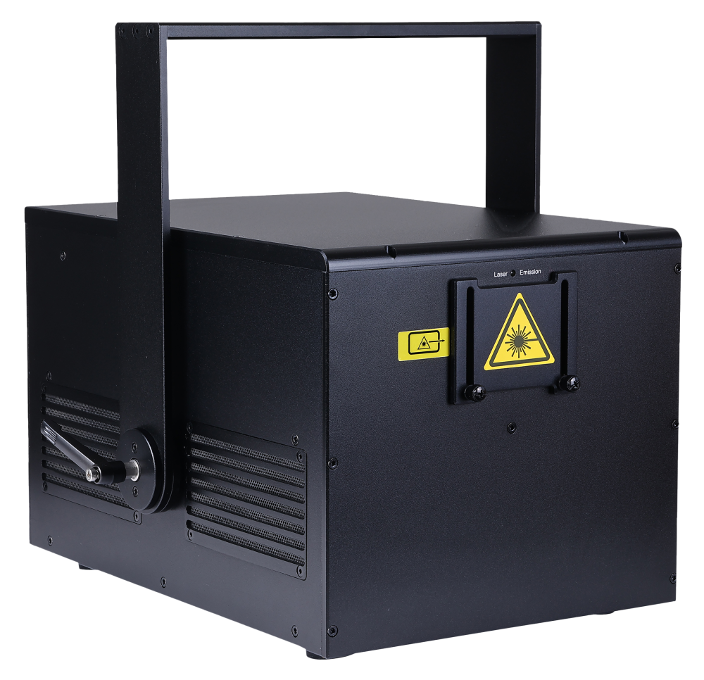 BLPro10.0RGB | Professional Laser Light | High-Speed Scanner & Fiber-Coupled Laser Diode System - Perfect for Stage Performances, DJ Parties & Clubs