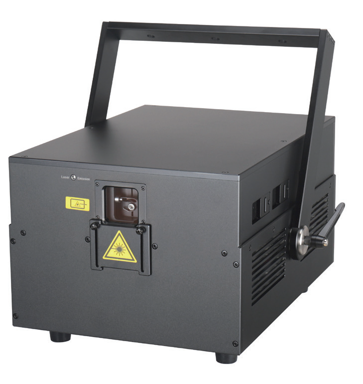 BLPRO20.0RGB TW | laser with high speed scanner and fiber coupled laser diode for stage performance and DJ party club