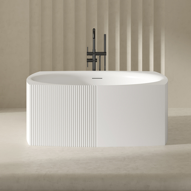 Wholesale High End Quality Unique Shape Acrylic Soaking Bathtub QJ-Y0026