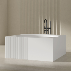Hot Style Wholesale Square Acrylic Soaking Bathtub QJ-Y0021