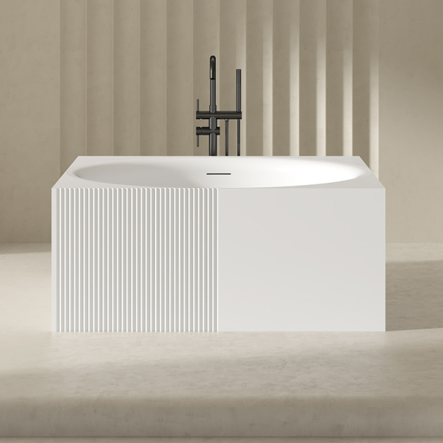 Hot Style Wholesale Square Acrylic Soaking Bathtub QJ-Y0021