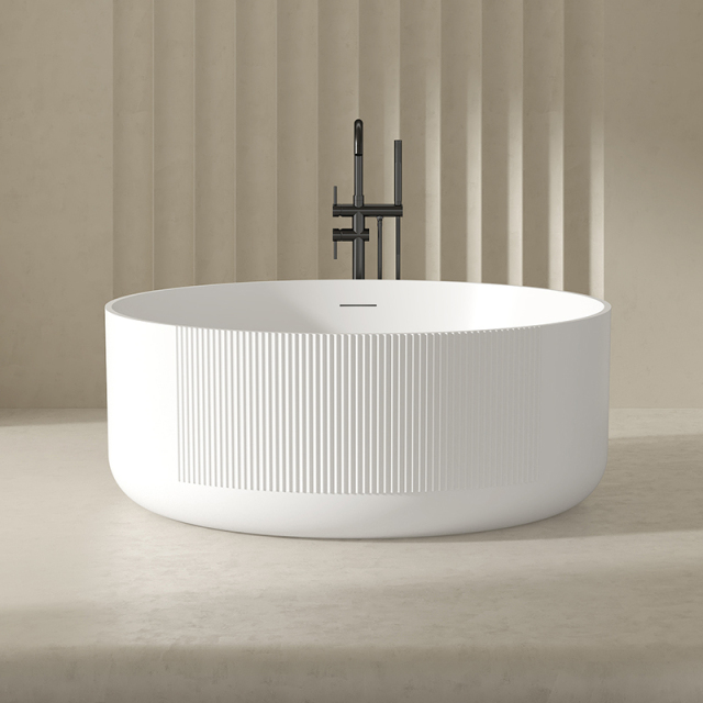 Popular Wholesale Designer Round Freestanding Acrylic Bathtub QJ-Y0069