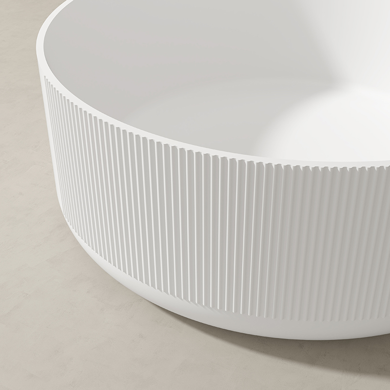 Popular Wholesale Designer Round Freestanding Acrylic Bathtub QJ-Y0069