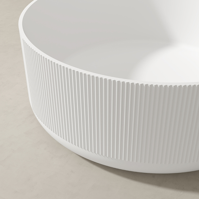 Popular Wholesale Designer Round Freestanding Acrylic Bathtub QJ-Y0069