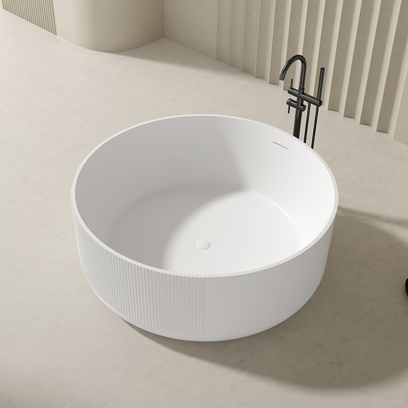 Popular Wholesale Designer Round Freestanding Acrylic Bathtub QJ-Y0069