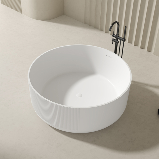 Popular Wholesale Designer Round Freestanding Acrylic Bathtub QJ-Y0069