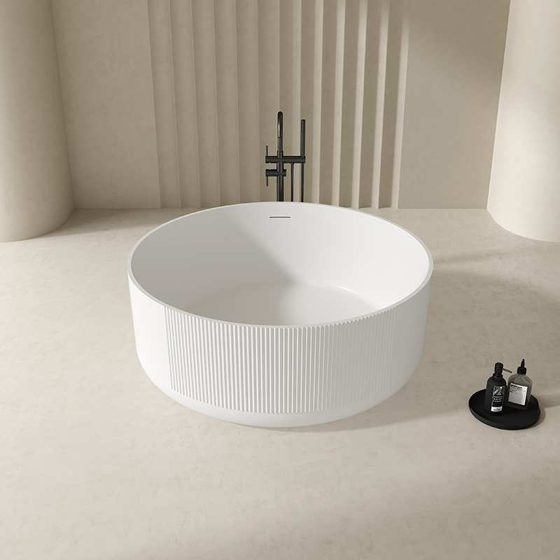 Popular Wholesale Designer Round Freestanding Acrylic Bathtub QJ-Y0069