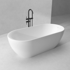 Factory Customized Modern Acrylic Freestanding Bathtub QJ-Y0001