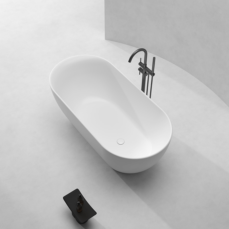 Factory Customized Modern Acrylic Freestanding Bathtub QJ-Y0001