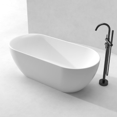 Factory Customized Modern Acrylic Freestanding Bathtub QJ-Y0001