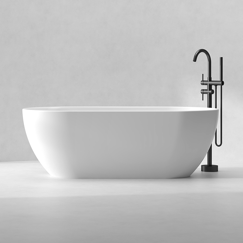 Factory Customized Modern Acrylic Freestanding Bathtub QJ-Y0001
