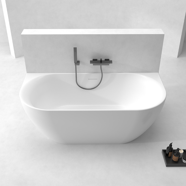 Hot Style Wholesale Acrylic Back to Wall Bathtub QJ-Y006