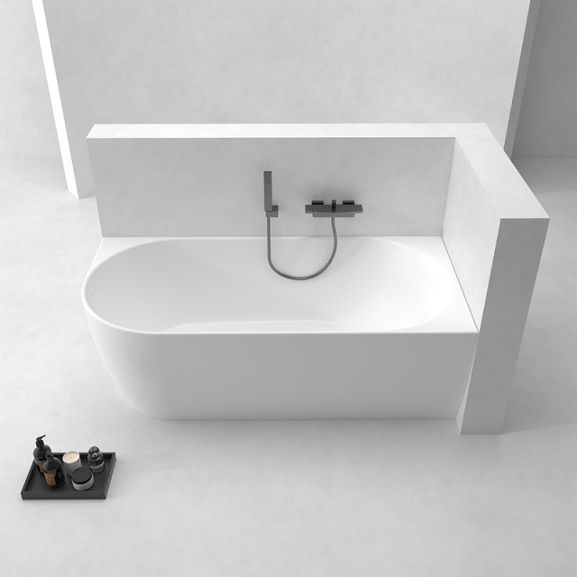 Wholesale Fashion Contemporary Acrylic Back to Corner Bathtub QJ-Y0003