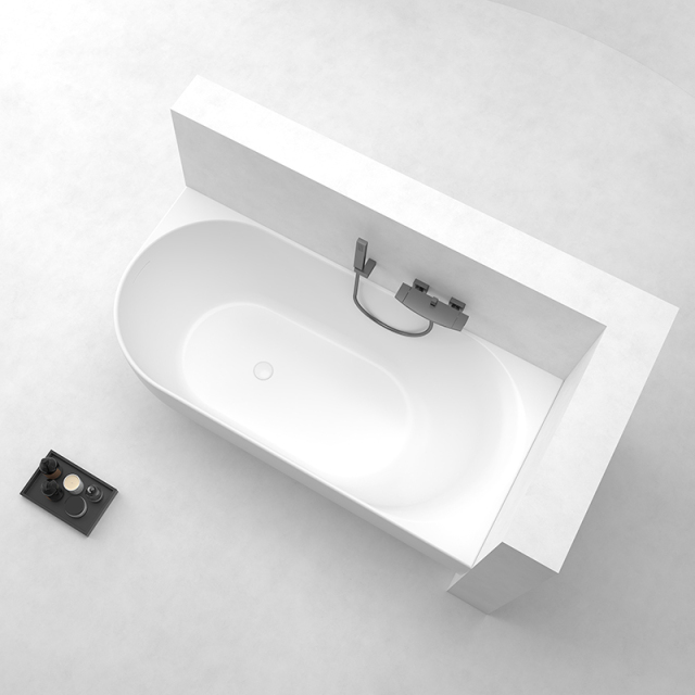 Wholesale Fashion Contemporary Acrylic Back to Corner Bathtub QJ-Y0003