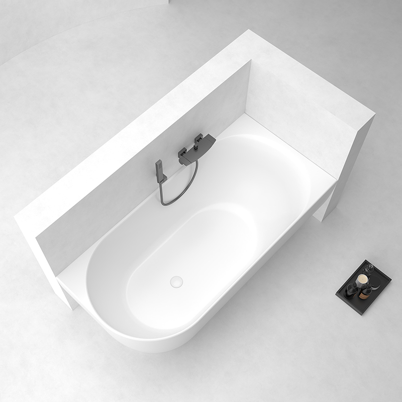 Wholesale Fashion Contemporary Acrylic Back to Corner Bathtub QJ-Y0003