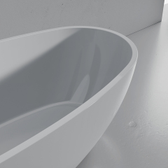 Wholesale Price Classic Oval Acrylic Freestanding Bathtub QJ-Y0127